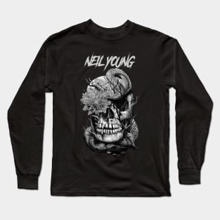 NEIL YOUNG BAND MERCHANDISE Long Sleeve T-Shirt